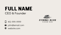 Fashion Running Shoes Business Card Design