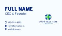 Human Healthcare Cross Business Card Image Preview