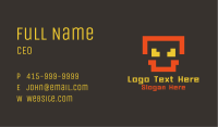 Pixel Joker Face Business Card Image Preview