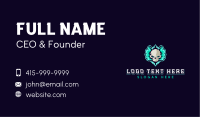 Skull Vape Gaming Business Card Image Preview