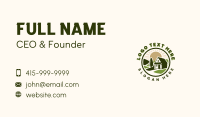 Landscaping Yard Garden Business Card Design