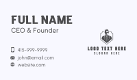 Professional Manager Admin Business Card Preview