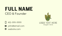 Shovel Lawn Grass Business Card Image Preview