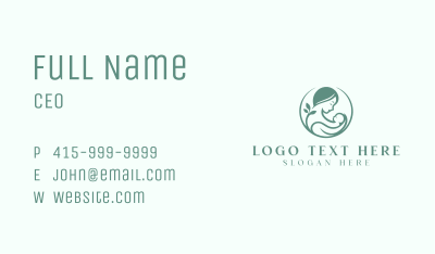 Mother Baby Maternity Business Card Image Preview