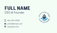 Fisherman Sea Transport Business Card Image Preview