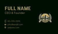 Silo Farming Landscaping Business Card Design