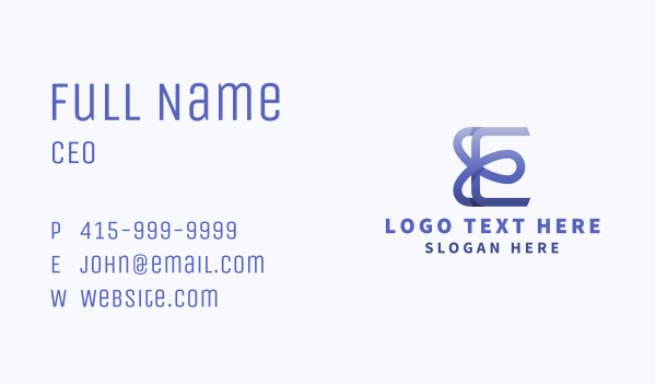 Loop Knitting Apparel Business Card Design Image Preview