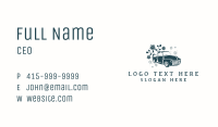 Botanical Flower Truck Business Card Image Preview