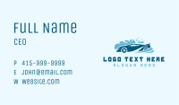 Blue Car Wash Suds Business Card Image Preview