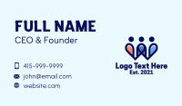 Heart Family Foundation Business Card Image Preview