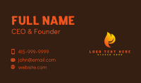 Fiery Grill Restaurant Business Card Image Preview