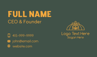 Coffee Plant Cultivation Business Card Preview