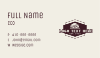 Hipster Adventure Mountain Business Card Image Preview