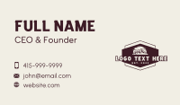 Hipster Adventure Mountain Business Card Image Preview