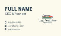 Athletic Shoes  Business Card Image Preview