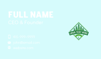 Yard Fence Landscaping Business Card Preview