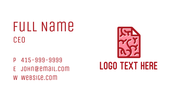 Brain Doc Business Card Design Image Preview