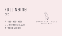 Natural Naked Spa Business Card Image Preview