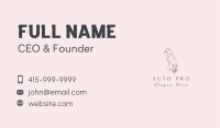 Natural Naked Spa Business Card Image Preview