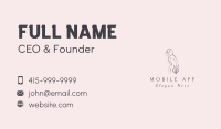 Natural Naked Spa Business Card Image Preview