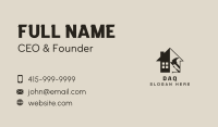 House Builder Hammer Screwdriver Business Card Image Preview