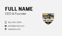 Pickup Truck Shield Business Card Image Preview