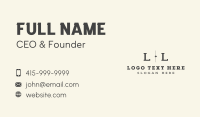Letter Diamond Line Business Card Image Preview