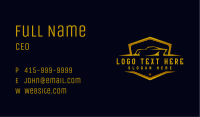 Race Car Garage  Business Card Image Preview