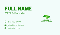Natural Leaf Garden Business Card Image Preview