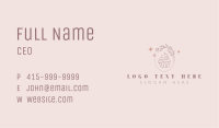 Floral Bakery Cupcake Business Card Image Preview