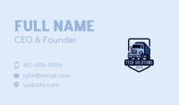 Shipping Truck Vehicle Business Card Image Preview