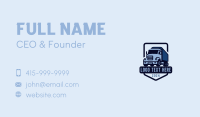 Shipping Truck Vehicle Business Card Design