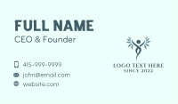 Human Leaf Wellness  Business Card Image Preview