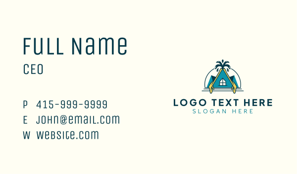 House Cleaning Pressure Wash Business Card Design Image Preview