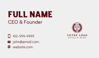 Legal Scales Attorney Business Card Image Preview