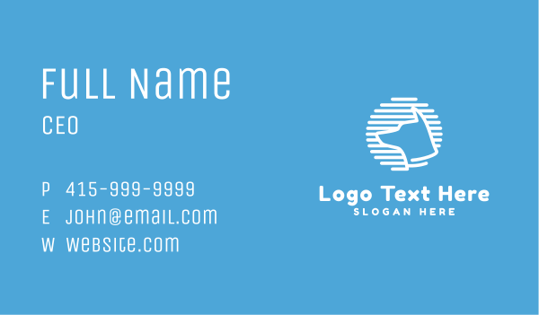 Generic Hound Outline Business Card Design Image Preview