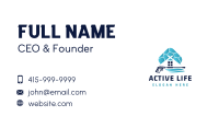 Home Paver Cleaning Business Card Image Preview