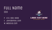 Gaming Unicorn Streamer Business Card Image Preview