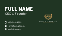 Wing Shield Crest Business Card Image Preview