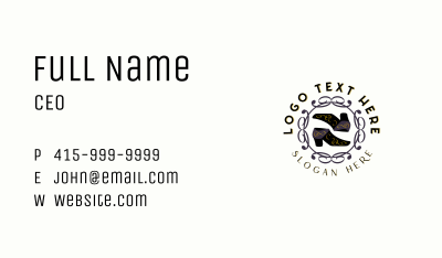 Boots Shoes Footwear Business Card Image Preview