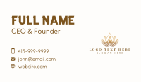 Lotus Wellness Flower Business Card Image Preview