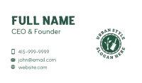 Shovel Tree Planting Business Card Image Preview