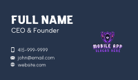 Skull Ninja Assassin Business Card Image Preview