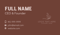 Barista Coffee Kettle  Business Card Design