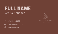 Barista Coffee Kettle  Business Card Image Preview