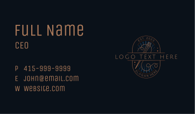 Needle Thread Seamstress Business Card Image Preview