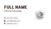 Cat Dog Pet Veterinarian Business Card Image Preview