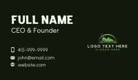 Lawn Mower Landscaping Business Card Preview