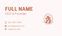 Ranch Cowgirl Rodeo Business Card Image Preview
