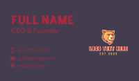 Wild Grizzly Bear Business Card Image Preview